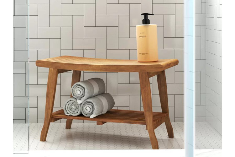 What Is a Shower Bench & Which Type Is Best For You | Wayfair